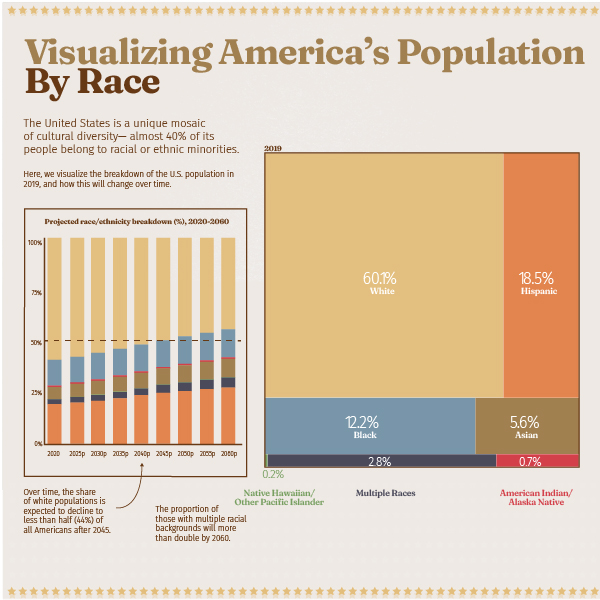 Visualizing the U.S. Population by Race – Visual Capitalist Licensing