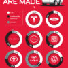 Visualized: Where Automakers Build Cars Sold in America