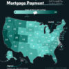 Mapped: Days of Work to Afford a Monthly Mortgage, by State