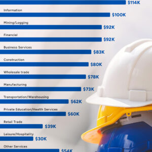 Ranked: The Highest-Paying Industries in the U.S. (2025)