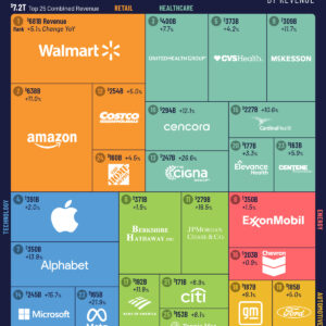Ranked: The Largest U.S. Companies by Revenue in 2025
