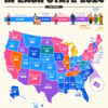 Mapped: The Most Common Job in Each U.S. State in 2024