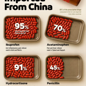 Charted: U.S. Pharmaceutical Drug Imports from China
