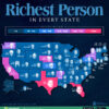 Mapped: The Richest Person in Every U.S. State