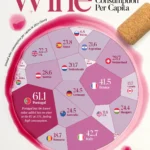 Ranked: The Countries that Drink the Most Wine per Capita